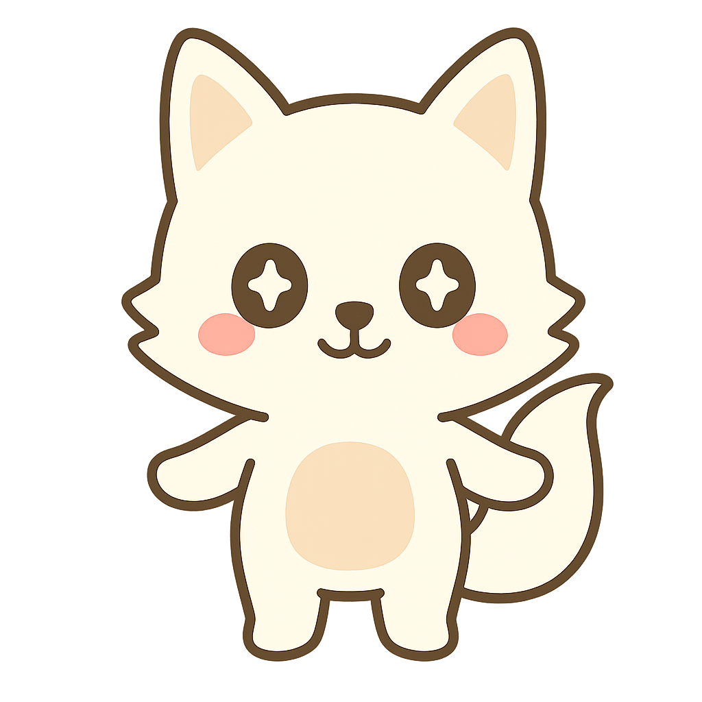 ブログのイメージ動物キャラクター